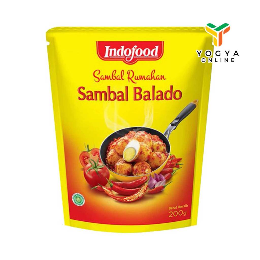

Indofood Sambal Rumahan Sambal Balado 200 Gram
