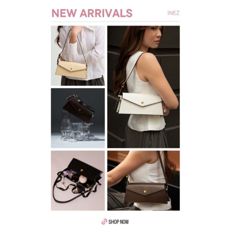 CHRISTY NG INEZ SHOULDER BAG ORI 100%
