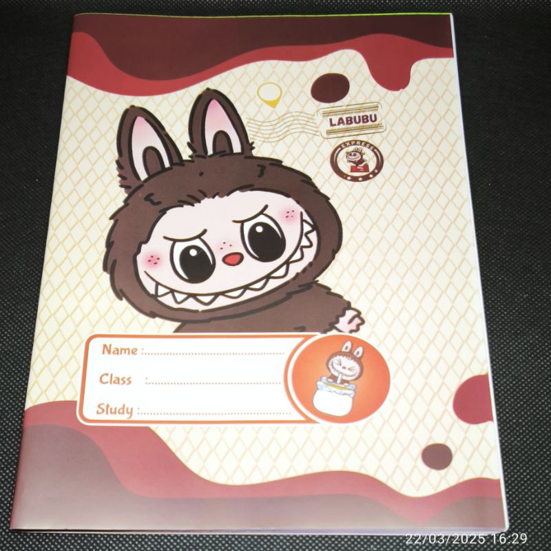 

Sampul Buku Fancy karakter Anak anak lucu dan imut (isi 20 lembar) Ukuran Kwarto
