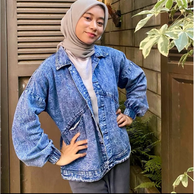 Promo Jaket Jeans Wanita Jaket Jeans Cewek Jumbo