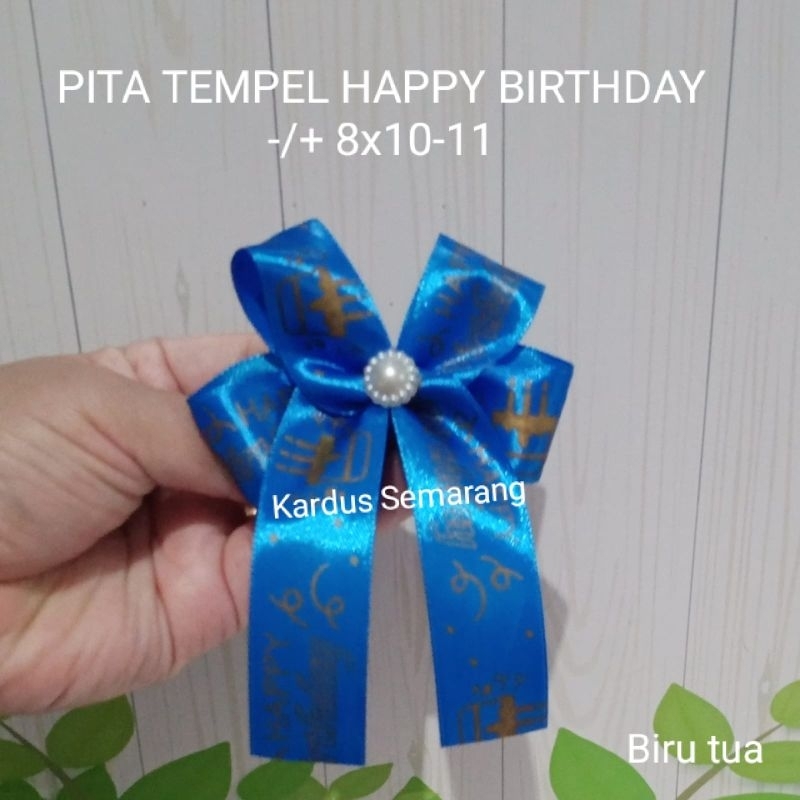 

READY STOCK PITA TEMPEL HAPPY BIRTHDAY