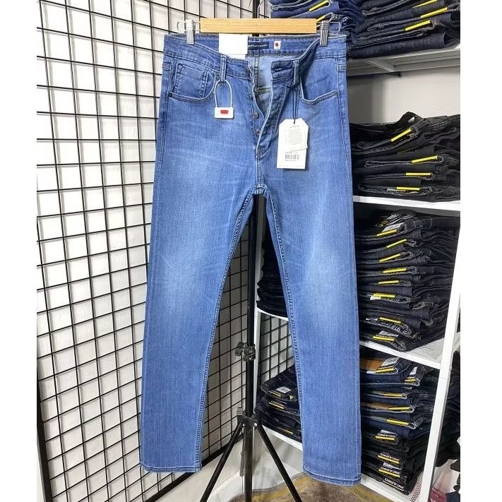 ASEAN DENIM CELANA JEANS STREET SLIM PRIA TIPE LMC MADE IN JAPAN CELANA JEANS PANJANG PRIA
