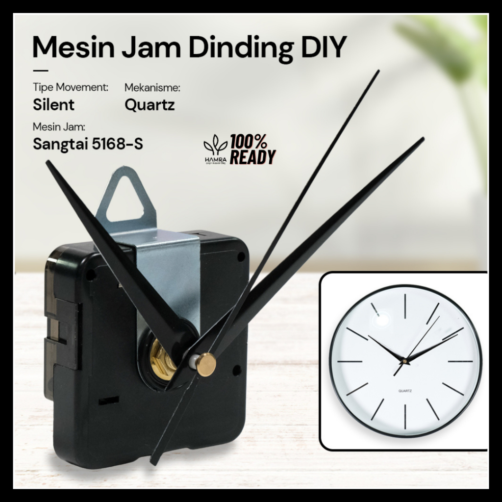 Mesin Jam Dinding / Mesin Jam Quartz / Mesin Jam Dinding Murah Bagus / Mesin Jam Dinding