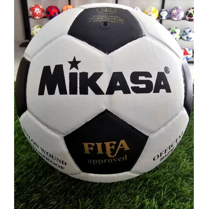 bola sepak/bola kaki mikasa anak(bukan bola plastik asli bola pada umumnya) free pentil jaring