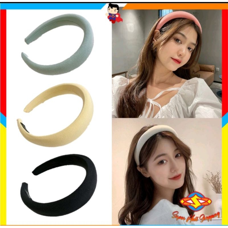Bando model Korea terbaru bando rambut wanita accessories rambut kekinian
