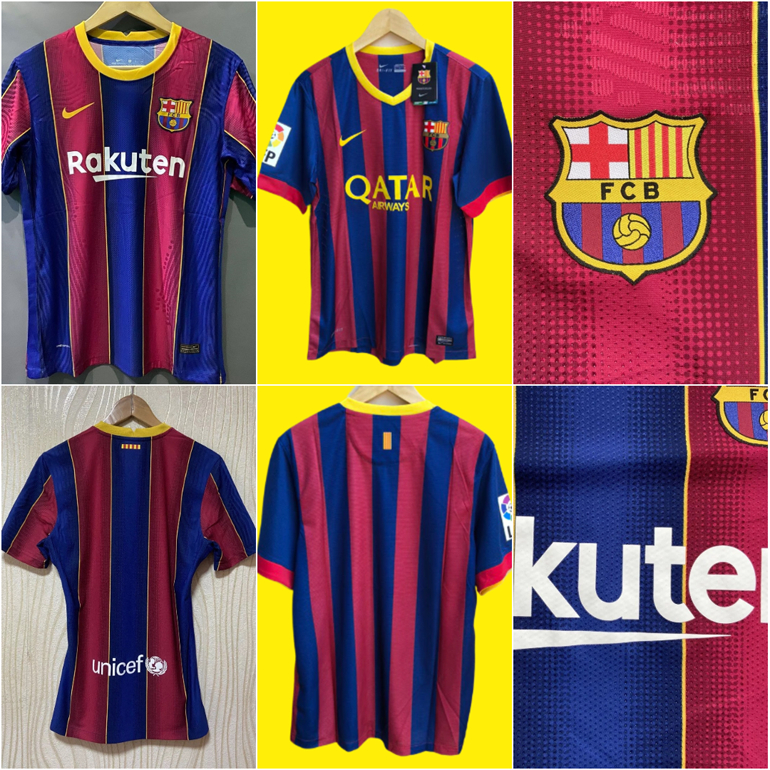 JERSEY PLAYER ISSUE BARCA HOME  2020 2021 & 2013 2014 DRIFIT HIGH QUALITY