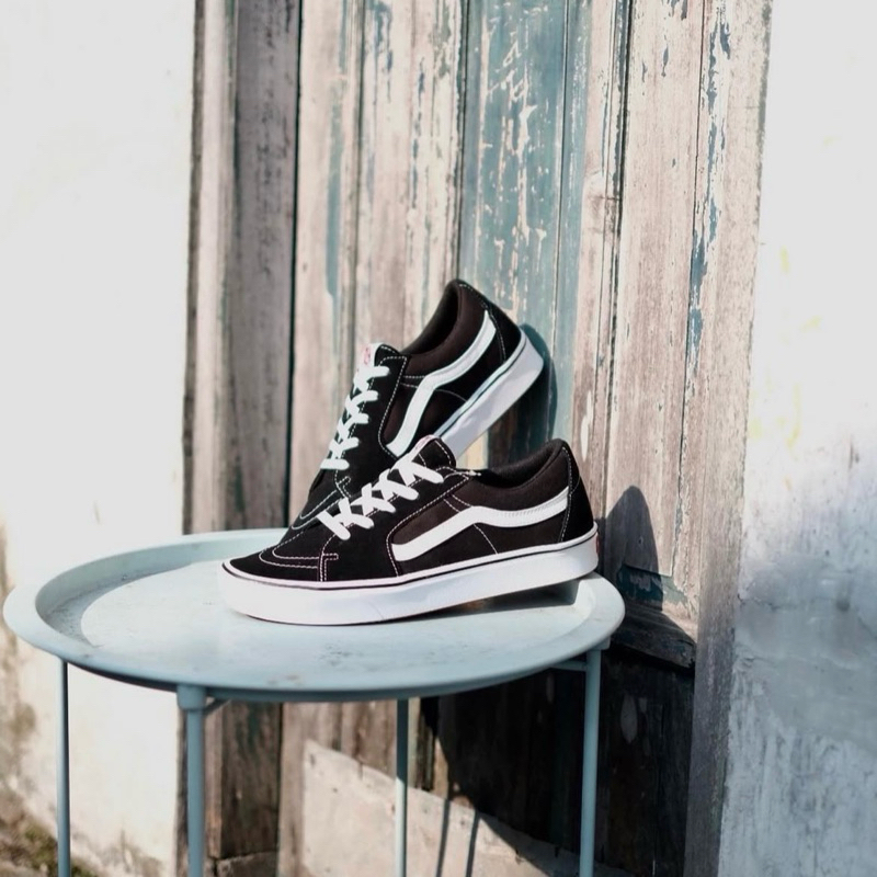 Vans SK8 Low Comfycush-Black&White