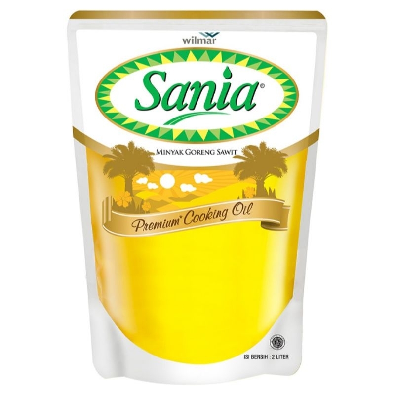 

Sania minyak goreng pouch 2 liter