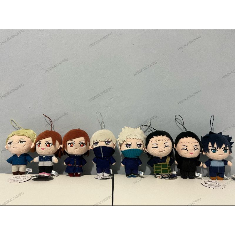 [JJK] READY STOCK OFFICIAL Boneka Plush Round 1 Jujutsu Kaisen Geto Gojo Nanami Nobara Megumi Inumak