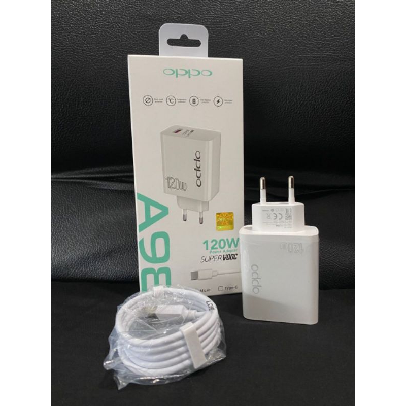 Charger oppo a98 120w/Charger oppo a98 120w type-c/Casan oppo a98 120w/Charger oppo a98 120w ori 99%