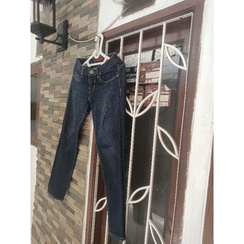 jeans wanita original logo preloved