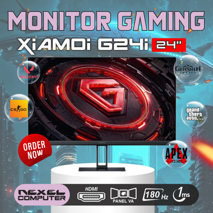 Xiaomi Mi Monitor 24" G24i 180Hz IPS FreeSync MONITOR GAMING