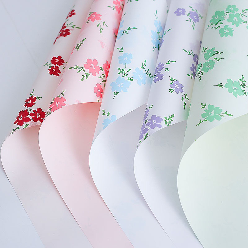 

[5 LEMBAR] Flower Wrapping Paper Floral | Kertas Buket Motif Bunga | Korean Style Bouquet | Hiasan Dekorasi