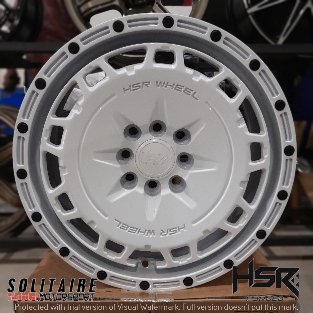VELG MOBIL HSR SOLUNA COROLLA STARLET BALENO IGNIS RING 16 ARFAK WHITE FREE ONGKIR