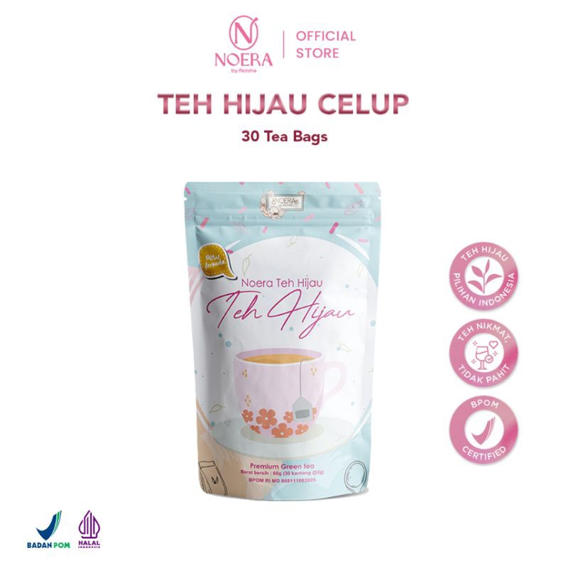

Noera Green tea l Noera Teh Hijau alami