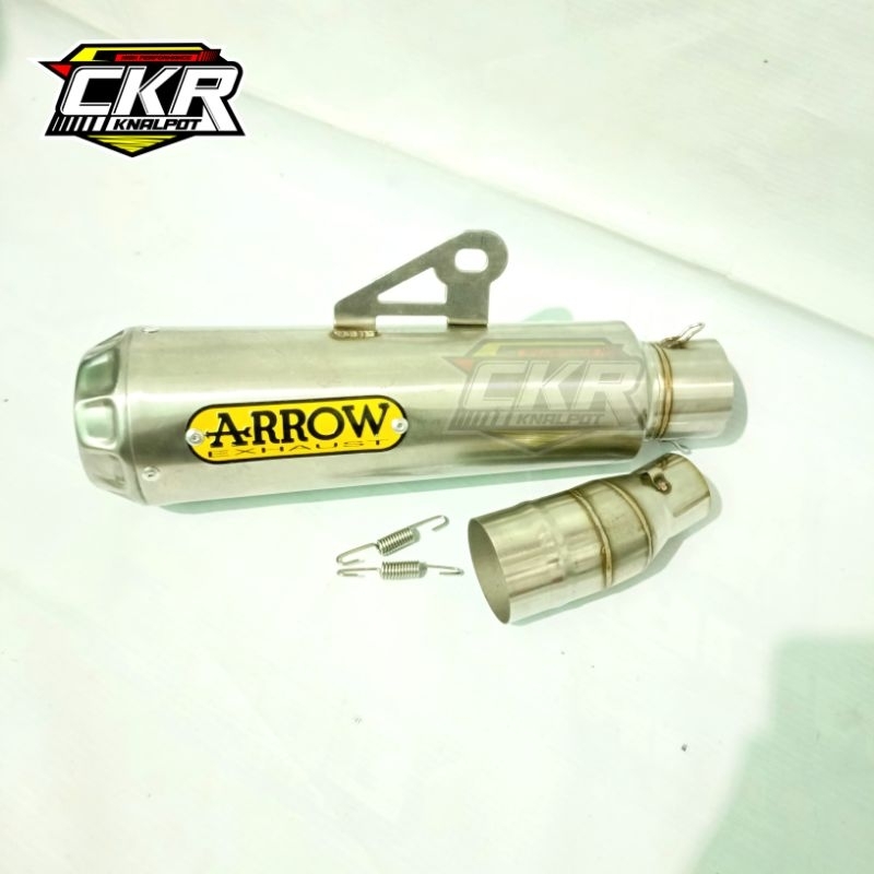 Knalpot Silincer ARROW Pipa Slip On CBR150R CB150R NINJA250 R25 CBR250R CBR LOKAL CBR 250RR MT25 PNP