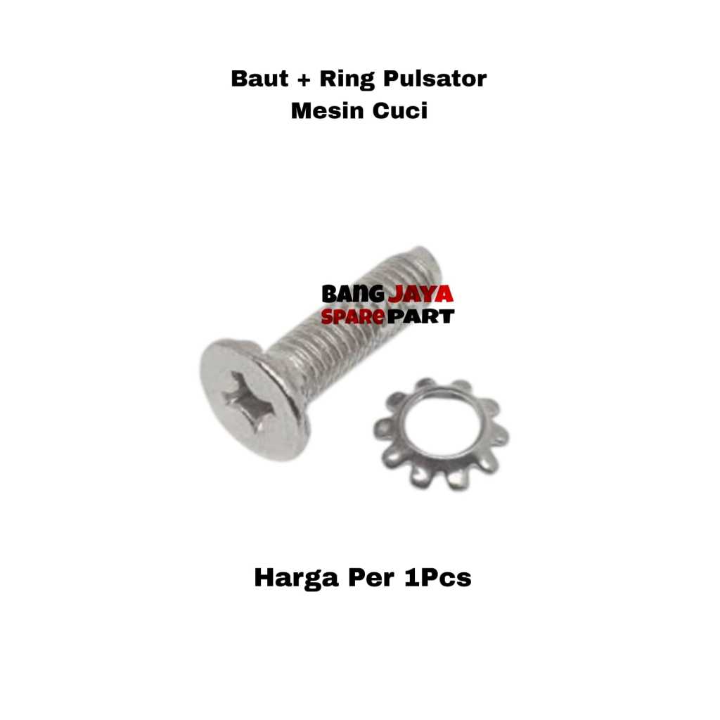 Baut Inti Pulsator Mesin Cuci / Baut Inti Pulsator
