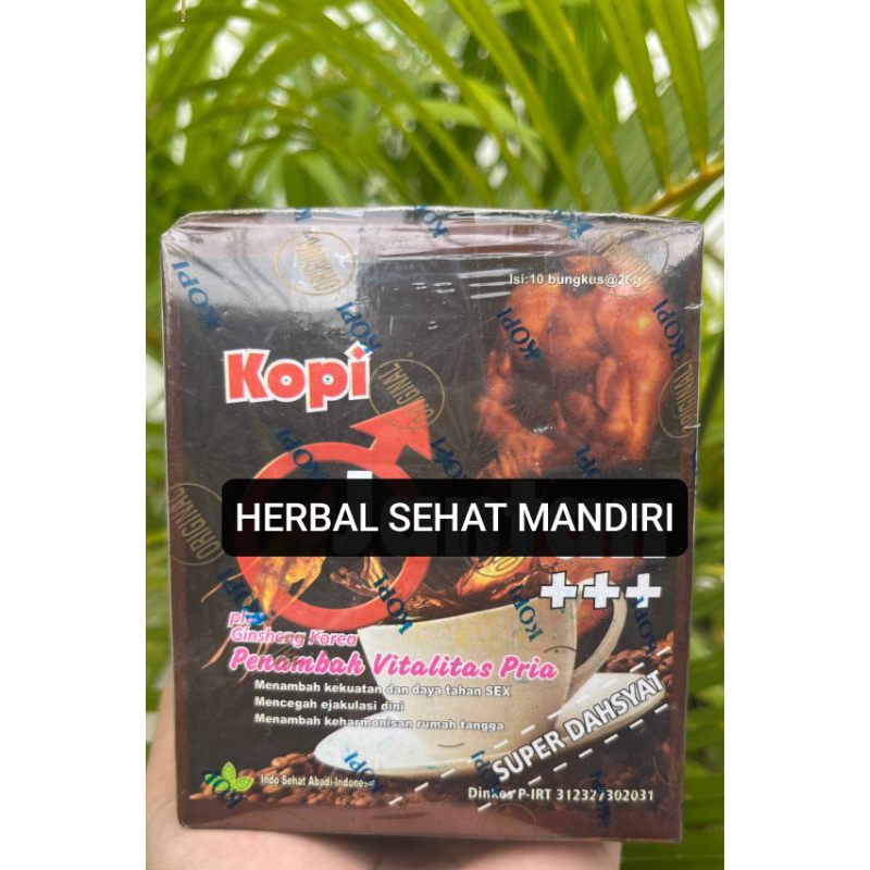 

KOPI PRIA BERKHASIAT STAMINA ASLI ORIGINAL 100%