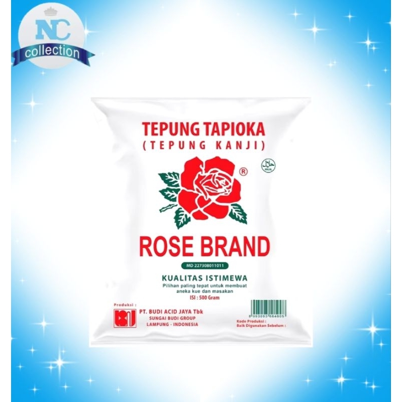 

TEPUNG TAPIOKA/KANJI ROSEBRAND 500gr