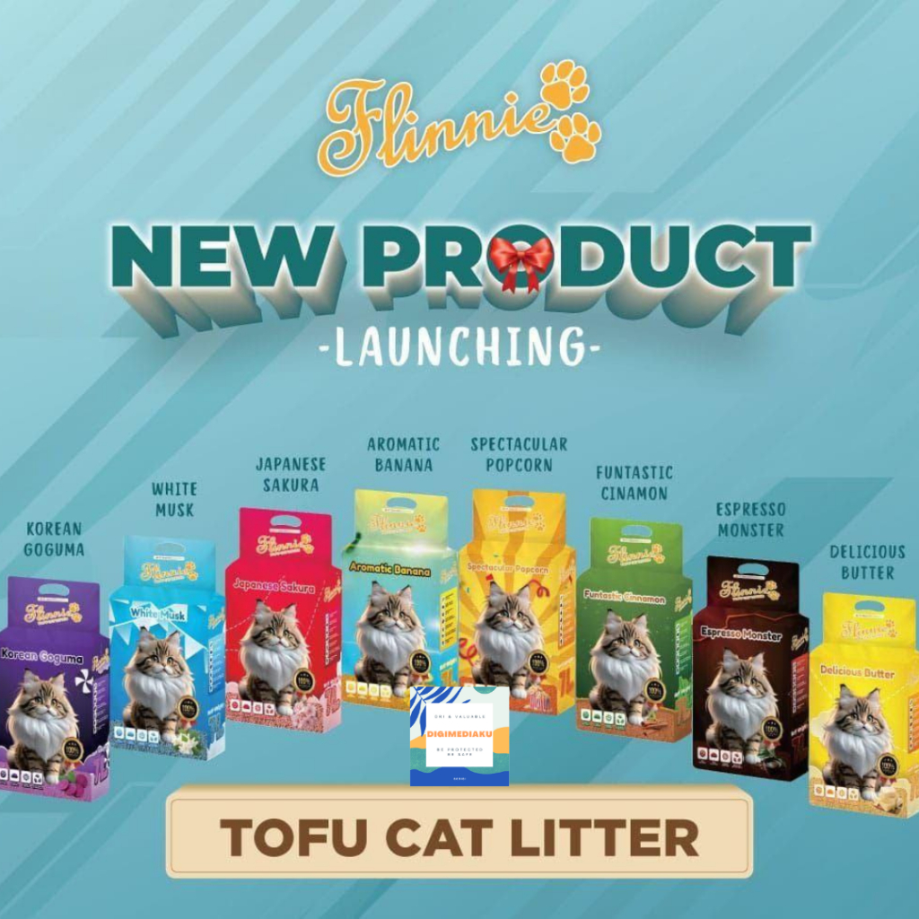 FLINNIE TOFU CAT LITTER TOFU FLINNIE TOFU MAEW POMPOM Tofu HAIPET Tofu ARTHACAT CASSAVA CAT LITTER