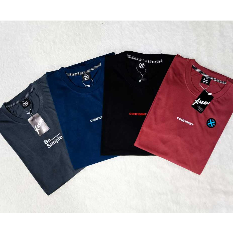 Kaos Cowok 100 Dapat 4/Baju Distro/Kaos Distro Pria/Baju Kaos Pria Tebal/Distro Baju/Kaos Distr Pria