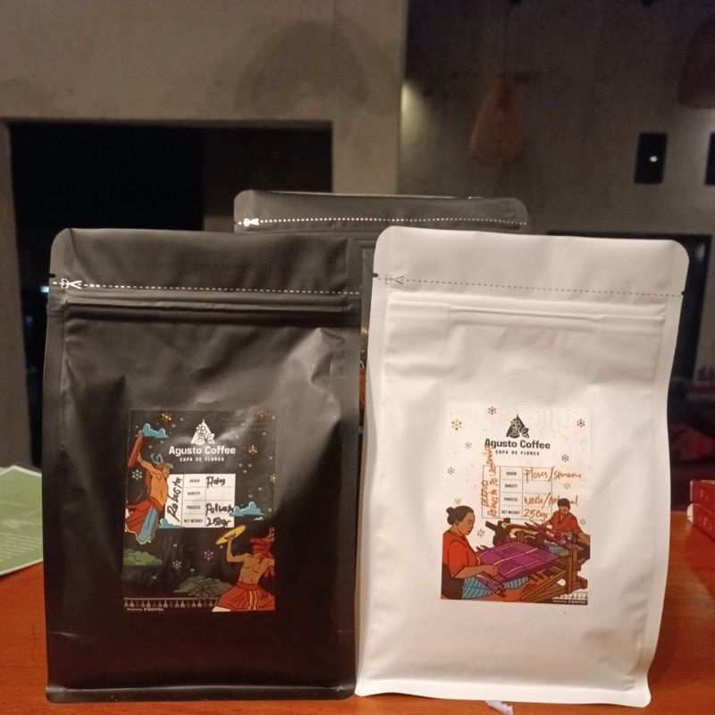 

Robusta Flores/Roastbean 250g / 100% kopi Flores, proses fullwash.