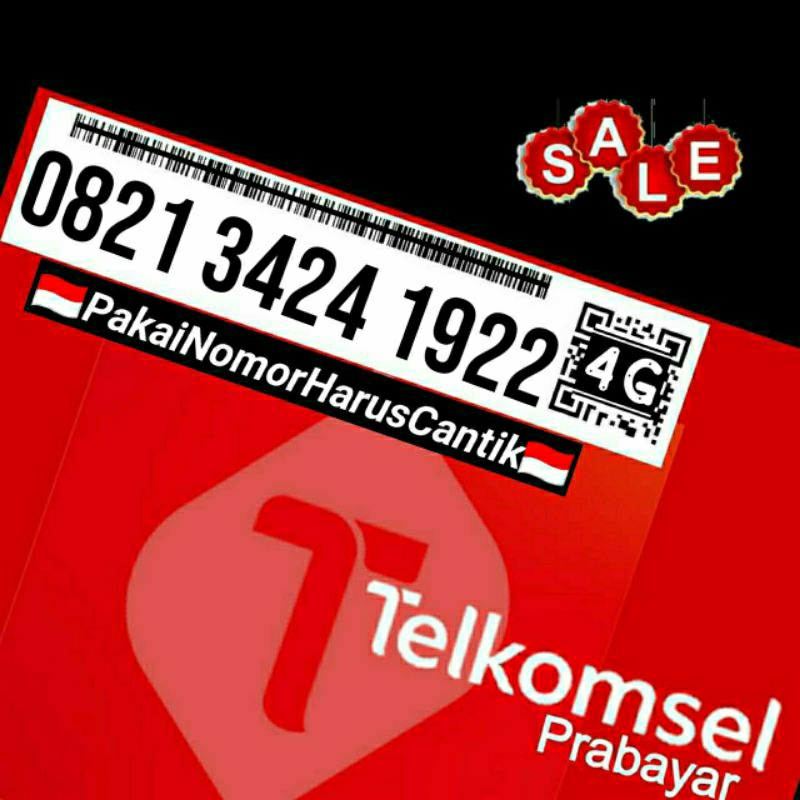 Nomor cantik simPATI PSHT O821 3424 1922