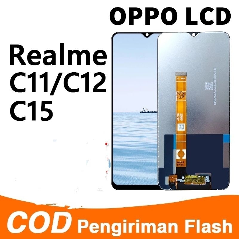 LCD TOUCHSCREEN FULLSET REALME C11/C12/C15/Q2I/NARZO 20/NARZO 30A/OPPO A15/A15S