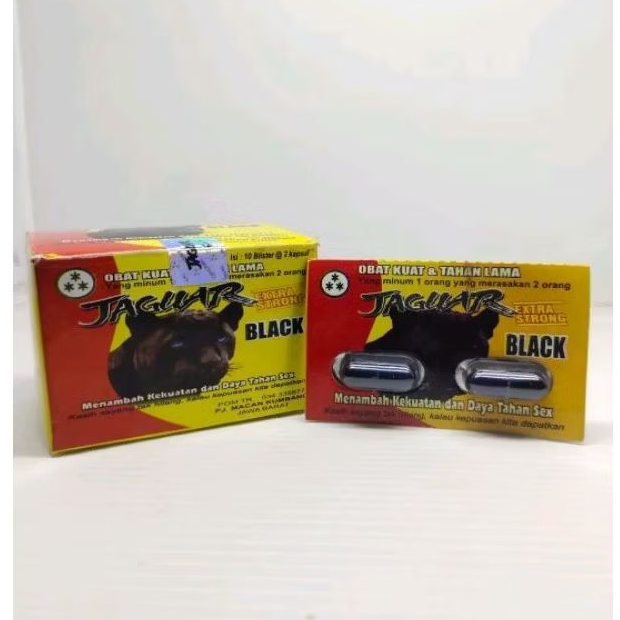 Jaguar black kapsul