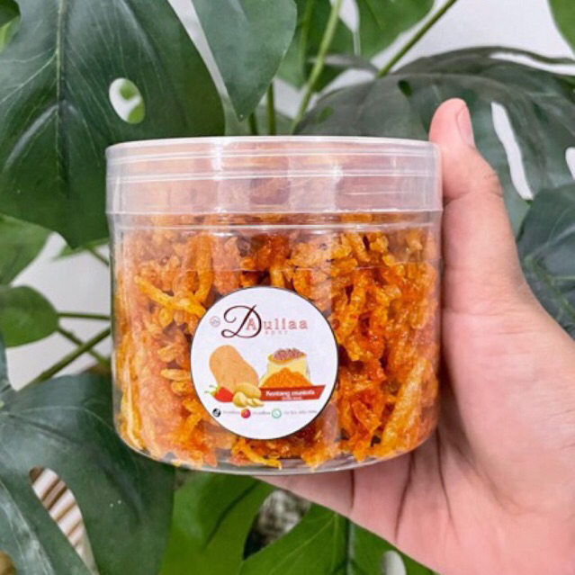 

Kentang mustofa DapurAuliaa toples 400ml halal kualitas premium