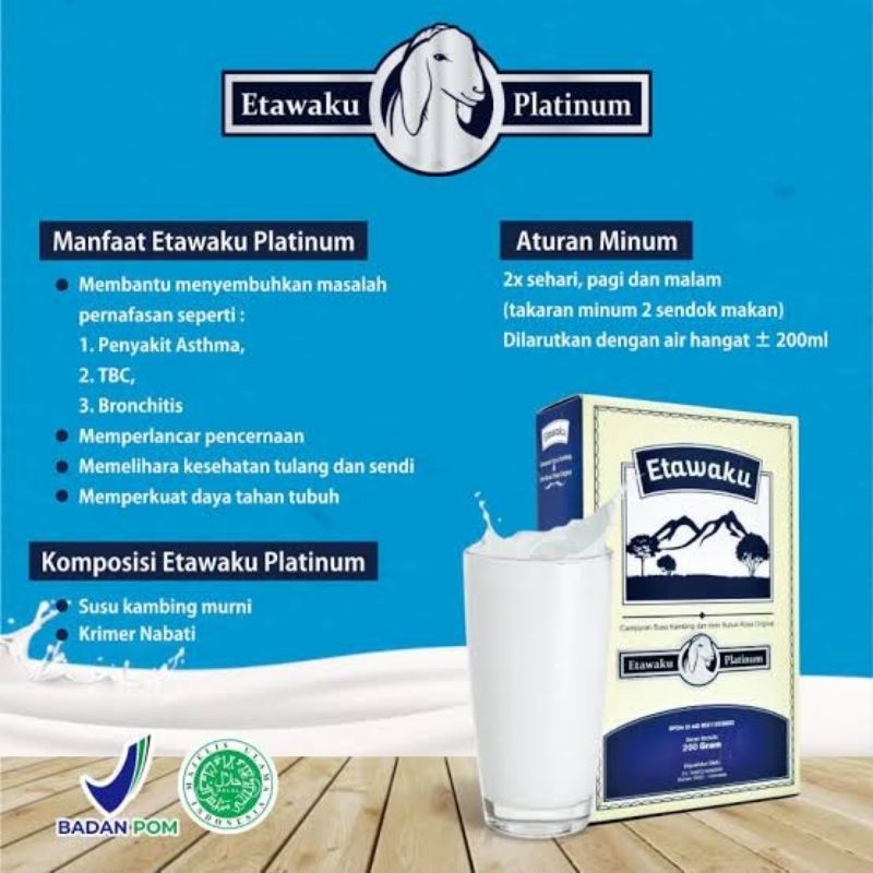 

susu kambing etawaku 200 gram