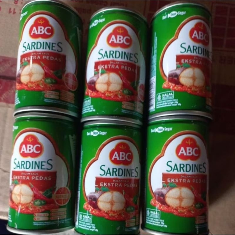 

Sarden ABC 155grm | Sardines ABC | Makanan Kaleng Sarden ABC