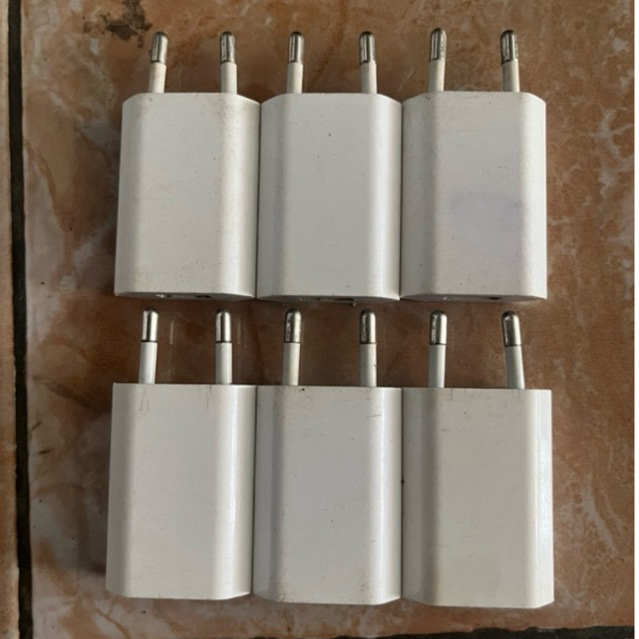 CHARGER ory IPHONE 5v 1A bekas normal