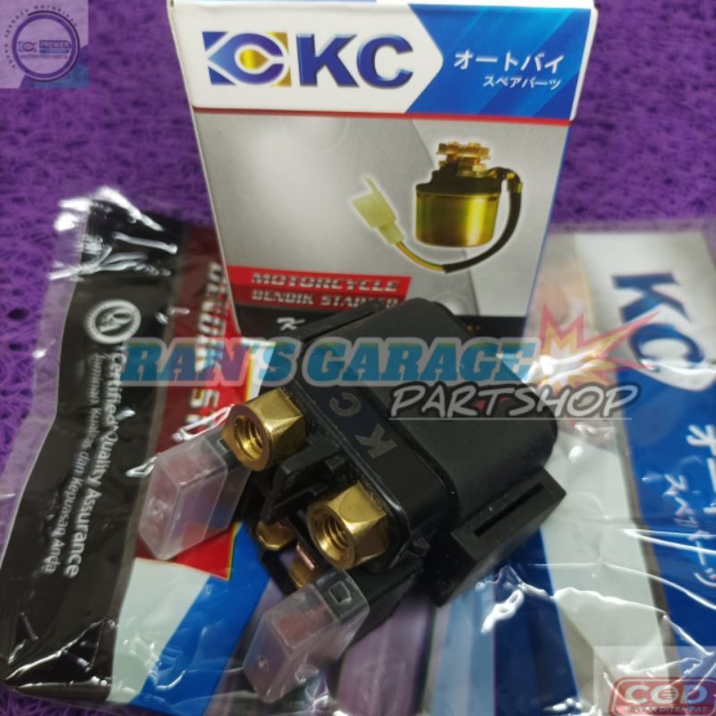 KC BENDIK RELAY STATER YAMAHA XEON BYSON RILEY STARTER XEON RC 125 BISON 150 NON ORIGINAL