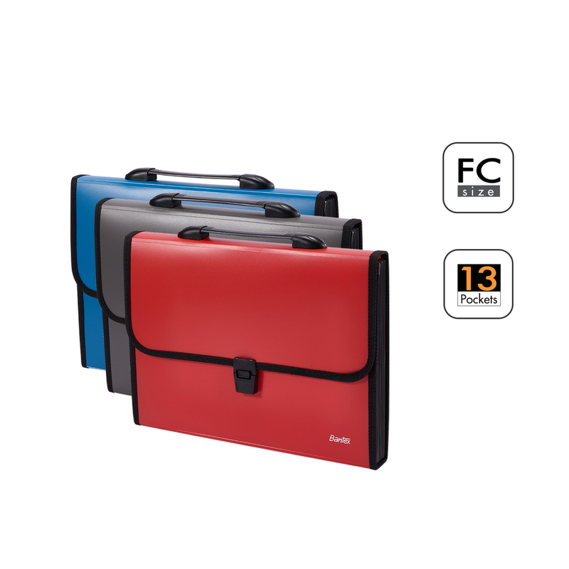 

[Pasha Stationery] BANTEX Expanding File Folio