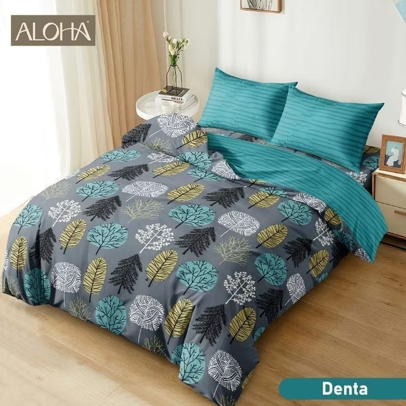 Set Bedcover Aloha King Size #Denta