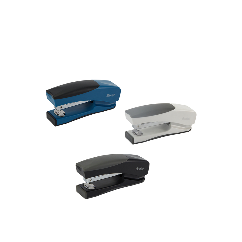 

[Omar Pasha Stationery] Bantex Stapler / Hekter / Jepretan 24/6 & 26/6 Pegangan Lembut Anti Selip Muat 25 Lembar BD6627