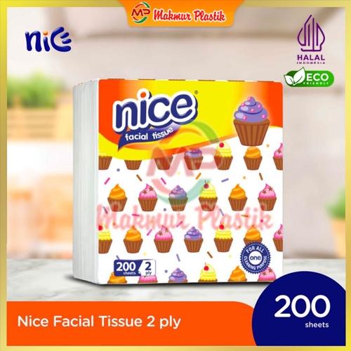 Tisu Nice Pop Up / Tissue Nice Pop Up / NICE POP UP FACIAL - 200Sheets 2Ply
