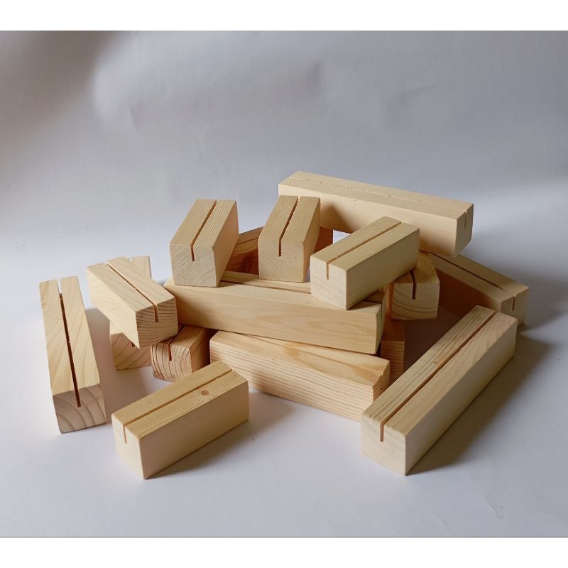 

Stand Kayu | Stand Akrilik Foto | Price Tag Holder | Tatakan Akrilik