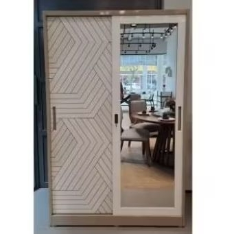 Lemari Besi Sliding 2 Pintu Jumbo