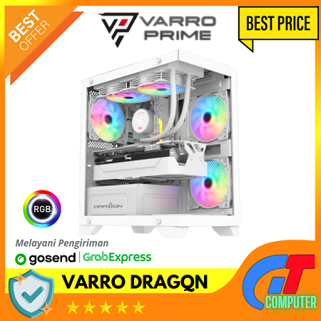 CASING DRAGQN Dragon 350 Varro Prime Free 3 Fan RGB