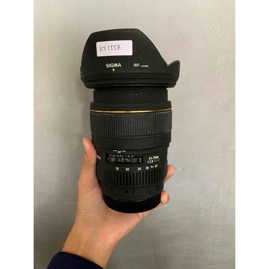 LENSA SIGMA 24-70MM F2.8 FOR CANON