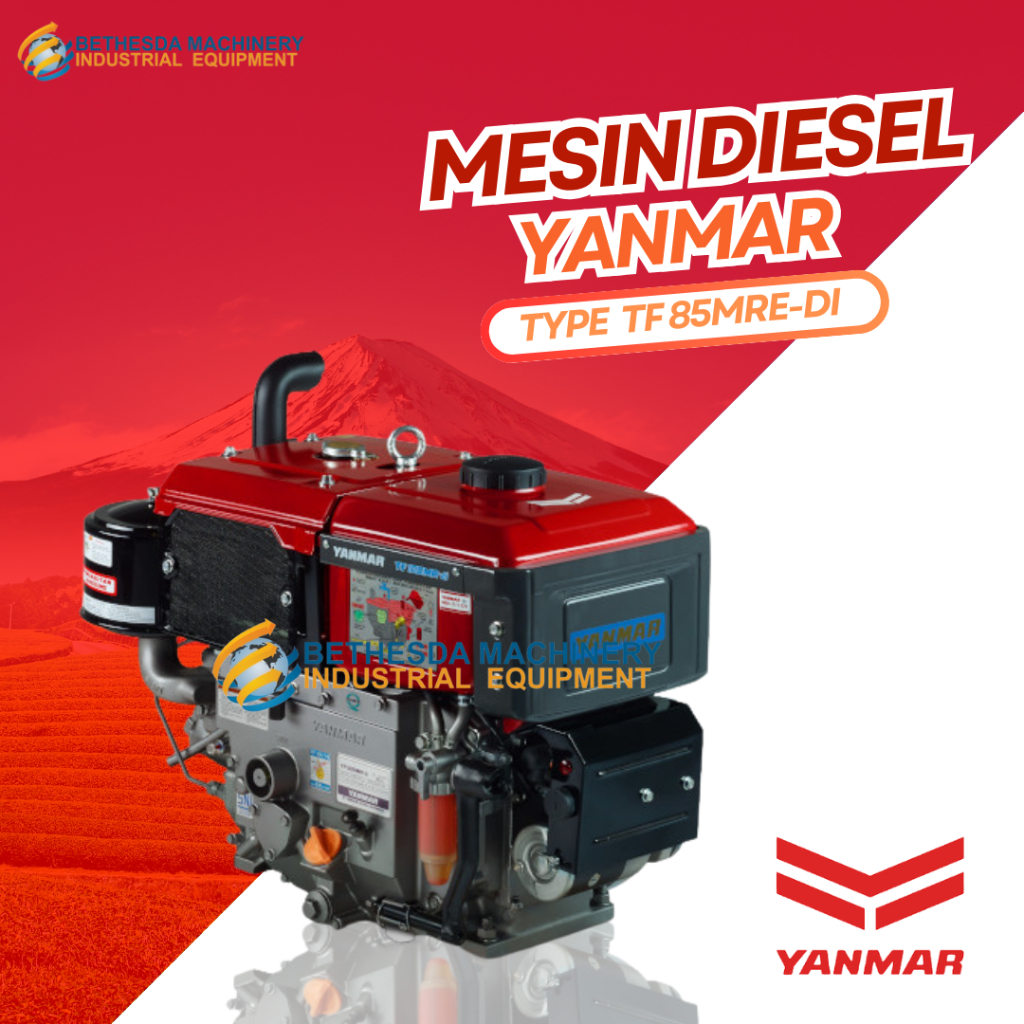 Mesin Penggerak / Diesel Engine Yanmar 8.5HP / 8.5 PK TF 85 MRE