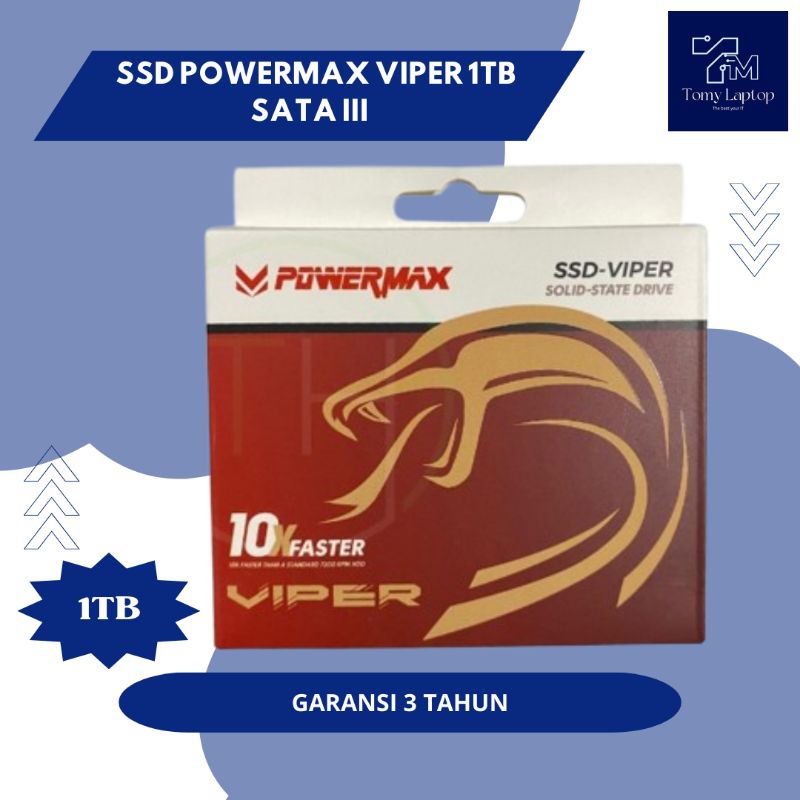 SSD SATA III 2,5" 1TB POWERMAX VIPER / SSD LAPTOP
