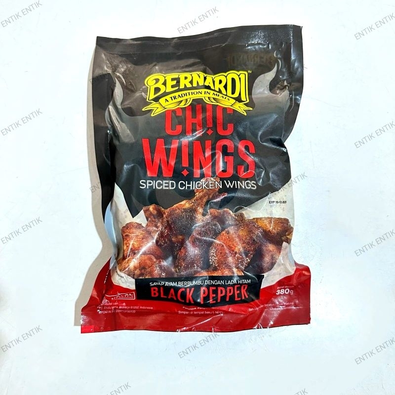 

Bernardi Spicy Wings Black Pepper | Sayap Ayam Berbumbu Lada Hitam