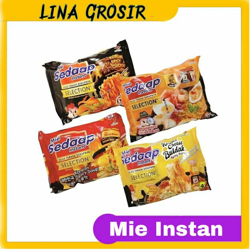 

Sedaap Mie Instant Selection Varian
