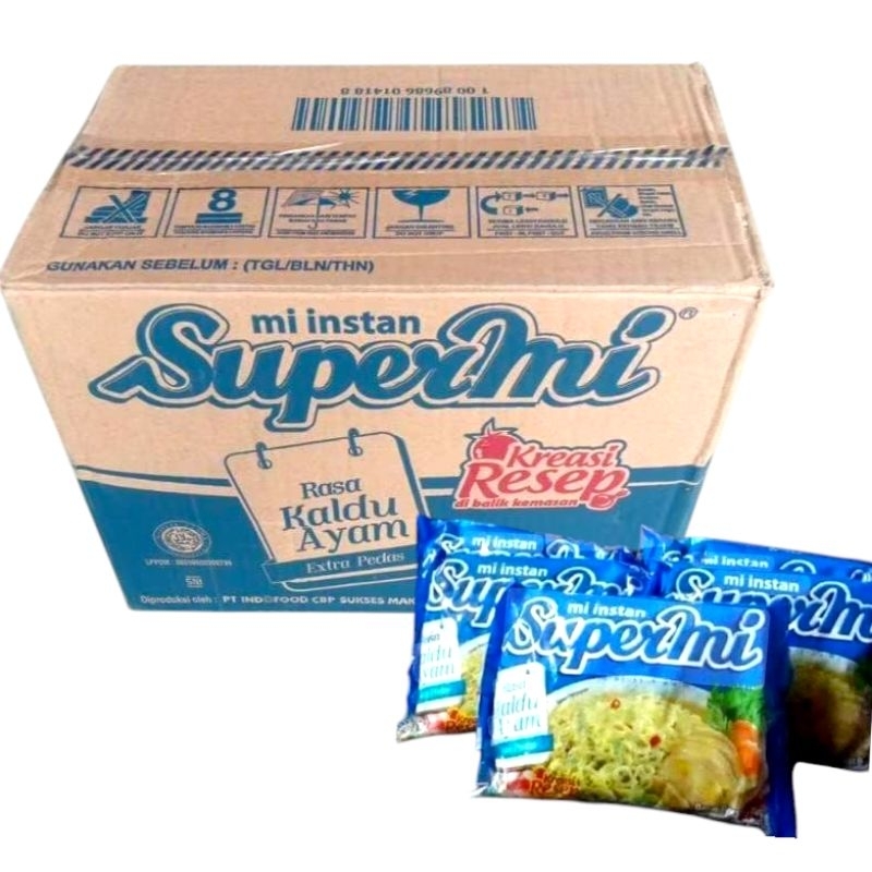 

1 Dus [40Pcs] Mie Supermie Kaldu Ayam Terlaris Enak Grosir