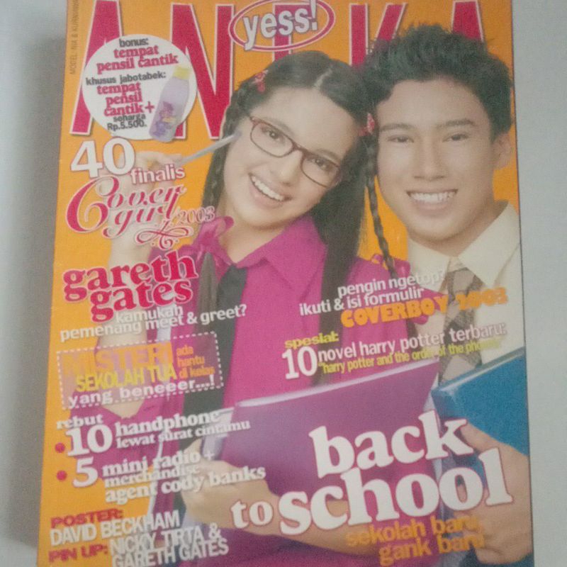 Majalah Aneka Tahun 2003 Cover Nia Bakrie