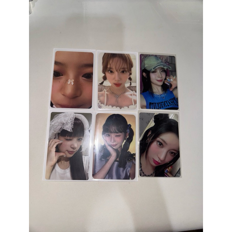 HANNI ZOOM NJZ NEWJEANS, WINTERMELET WINMEL AESPA WINTER, ASA DRIP ASABABYMONSTER PHOTOCARD, MOKA IL