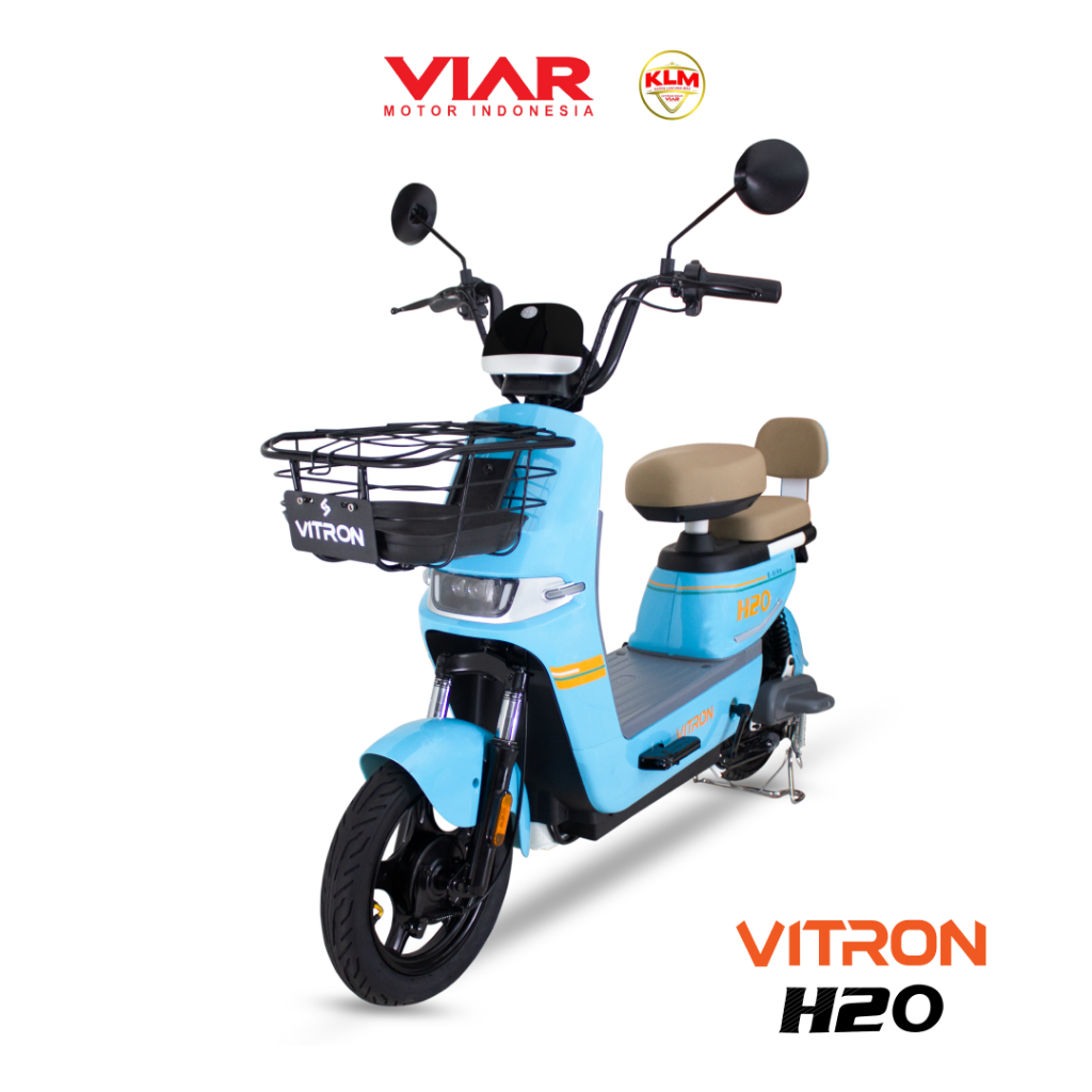 VITRON O2 BIRU SELIS VIAR MEDAN SEPEDA LISTRIK VITRON VIAR MEDAN